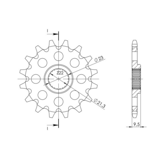 Supersprox / JT Front sprocket 1577.15