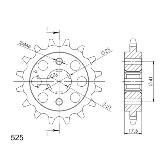 Supersprox Front sprocket 294.14