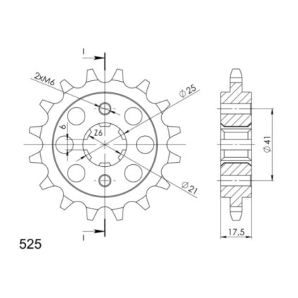 Supersprox Front sprocket 294.14