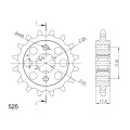 Supersprox Front sprocket 294.14