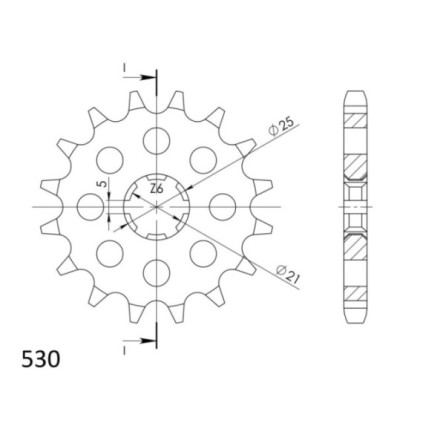 Supersprox / JT Front sprocket 567.16