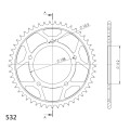 Supersprox Rear sprocket 1873.48