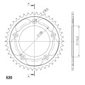 Supersprox / JT Rear sprocket 28.42