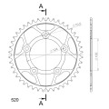 Supersprox Rear sprocket 746.43