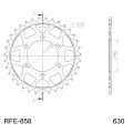 Supersprox / JT Rear sprocket 858.35