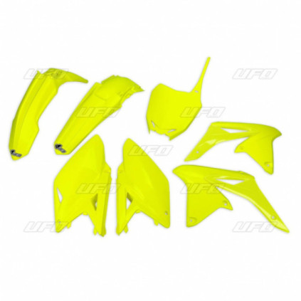 UFO Plastic kit Suzuki RM-Z 250 2014- Flou Yellow