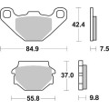   Sbs Brakepads Carbon Tech