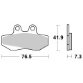   Sbs Brakepads Carbon Tech