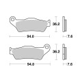   Sbs Brakepads Ceramic