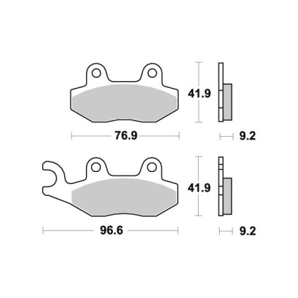   Sbs Brakepads Carbon Tech