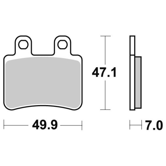 Sbs Brakepads Carbon Tech