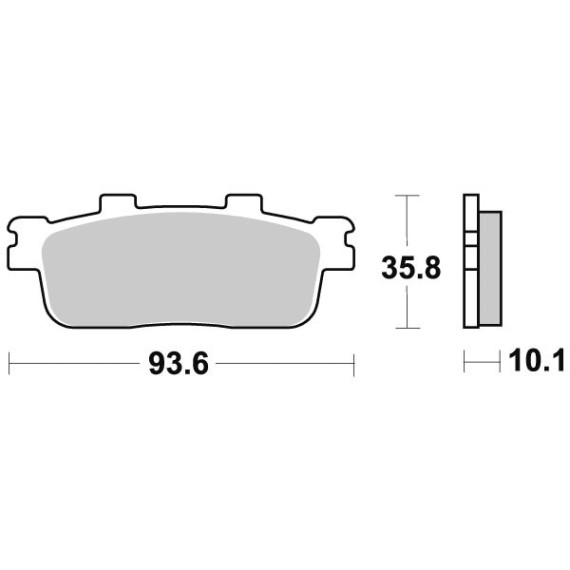   Sbs Brakepads Maxi Sinter