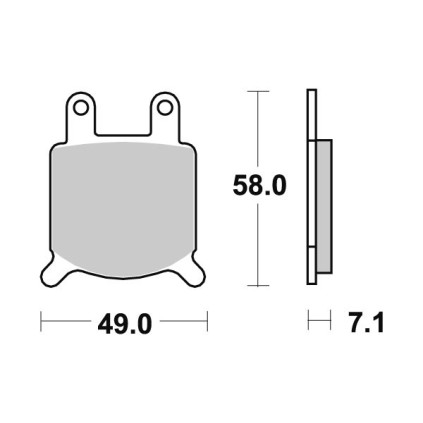   Sbs Brakepads Carbon Tech