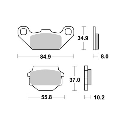   Sbs Brakepads Ceramic