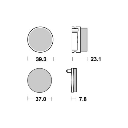   Sbs Brakepads Racing Sintered