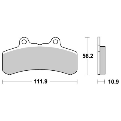   Sbs Brakepads Carbon Tech