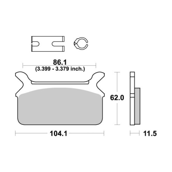   Sbs Brakepads Carbon Tech