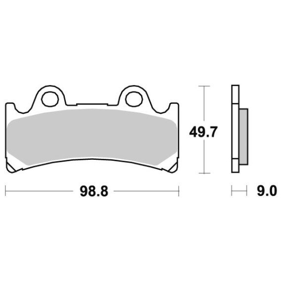   Sbs Brakepads Carbon Tech