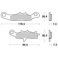 Sbs Brakepads Racing Sintered