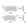 Sbs Brakepads Ceramic