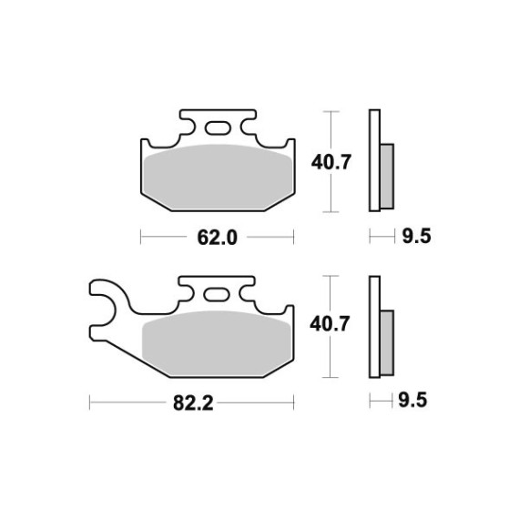   Sbs Brakepads Racing Sintered