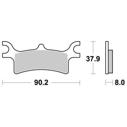   Sbs Brakepads Racing Sintered