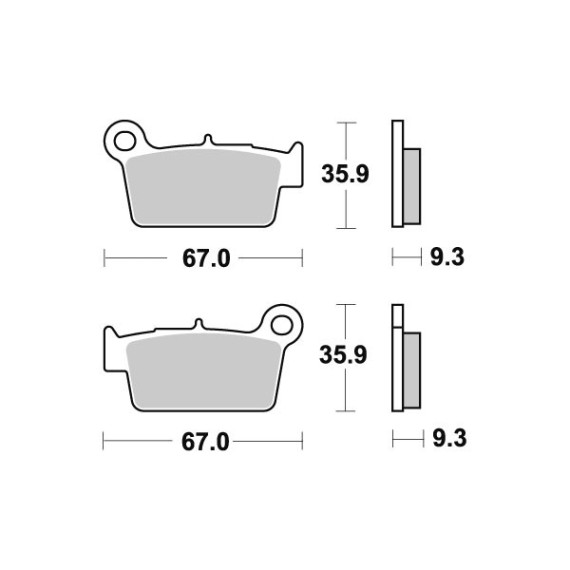   Sbs Brakepads Ceramic