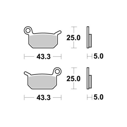   Sbs Brakepads Racing Sintered