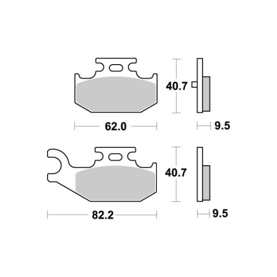   Sbs Brakepads Racing Sintered