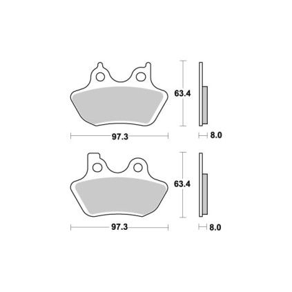   Sbs Brakepads Carbon Tech