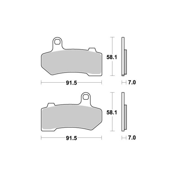   Sbs Brakepads Carbon Tech