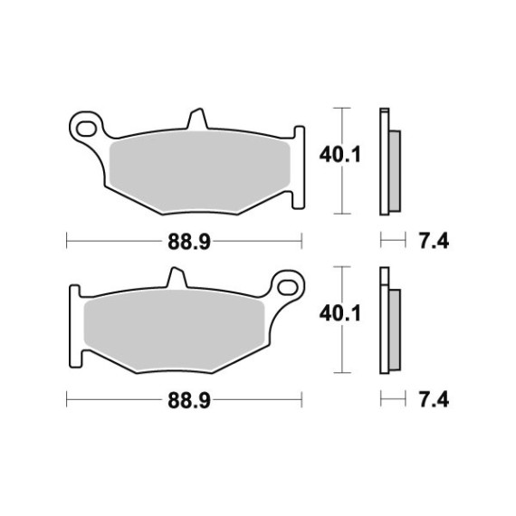   Sbs Brakepads Ceramic