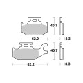   Sbs Brakepads Racing Sintered