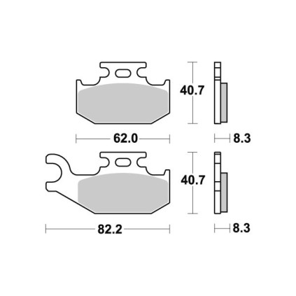   Sbs Brakepads Racing Sintered