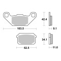   Sbs Brakepads Ceramic