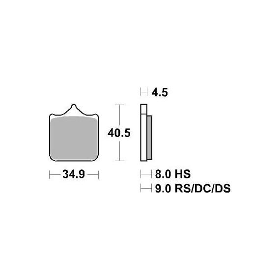   Sbs Brakepads Racing Sintered