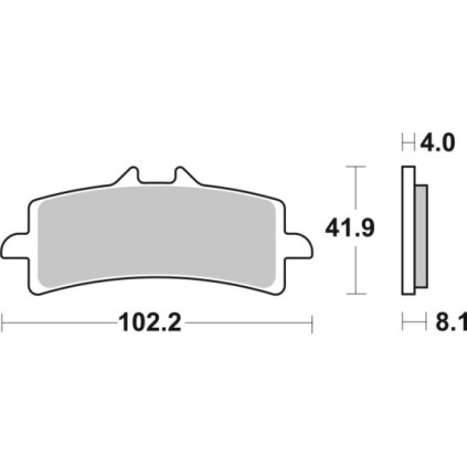   Sbs Brakepads Racing Sintered