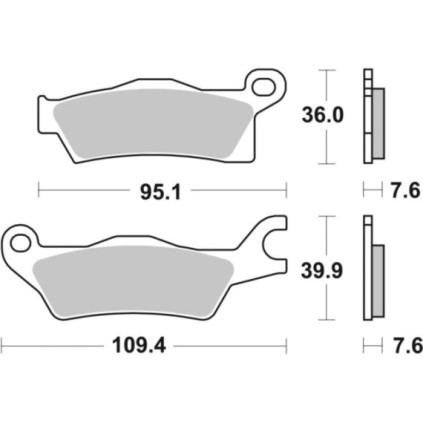   Sbs Brakepads Racing Sintered