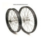 REX WHEELS 18-2,15 ALL KX/KXF 03-.. BLACK RIM/SILVER HUB 25MM