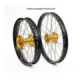 REX WHEELS 18-2,15 RMZ250/450 07-.. BLACK RIM/GOLD HUB 25MM