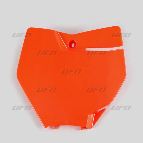 UFO Front number plate KTM125-525 SX/SXF 16- Flou Orange