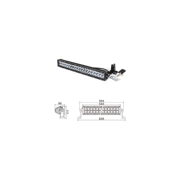 Kinwons Led Bar 10-32V 120W