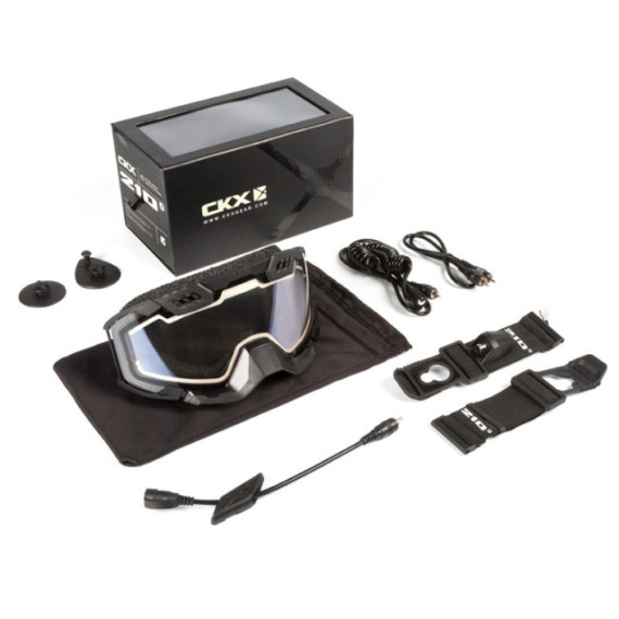 CKX Goggle 210° Original Heated black/clear lens