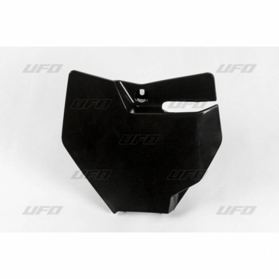 UFO Front number plate KTM85SX 18-,Black 001