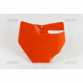 UFO Front number plate KTM85SX 18-,Orange 127