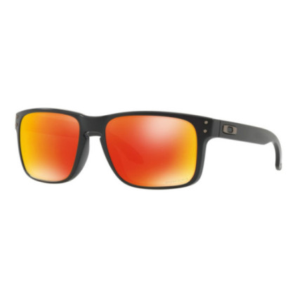 Oakley Sunglasses Holbrook Matte Black W/Prizm Ruby