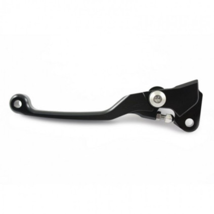 TMV Folding Clutch Lever YZ 00-14 YZF ..-08 KX+F 05-.. Black