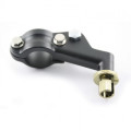 TMV Clutch Lever Bracket Forged KX125/250 ..-04 Black