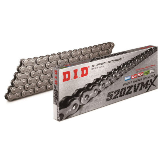 D.I.D 520ZVM-X Chain+Connecting link rivet type (ZJ)