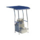 OS T-TOP HEAVY DUTY 1.4M X 2.0M BLUE SUNBRELLA